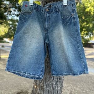 Carbon Blue Jean Shorts for Men